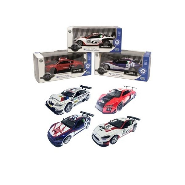 Silver Wheel - 1:28/1:32 scale rear-loading sports car with opening doors. Licensed by BMW, Audi, Maserati.