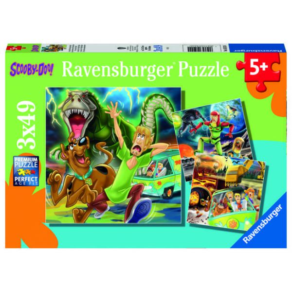 3 49 Piece Puzzles - Scooby Doo