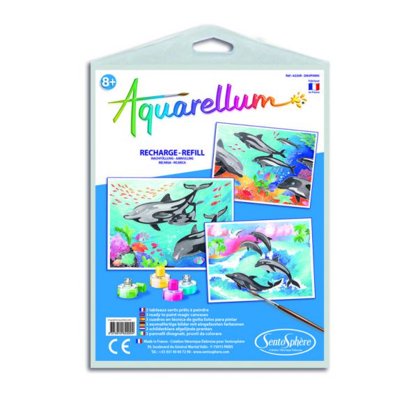 Aquarellum Refill - Dolphins