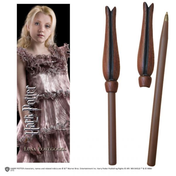 Harry Potter - Wand Pen and Bookmark by Luna Lovegood