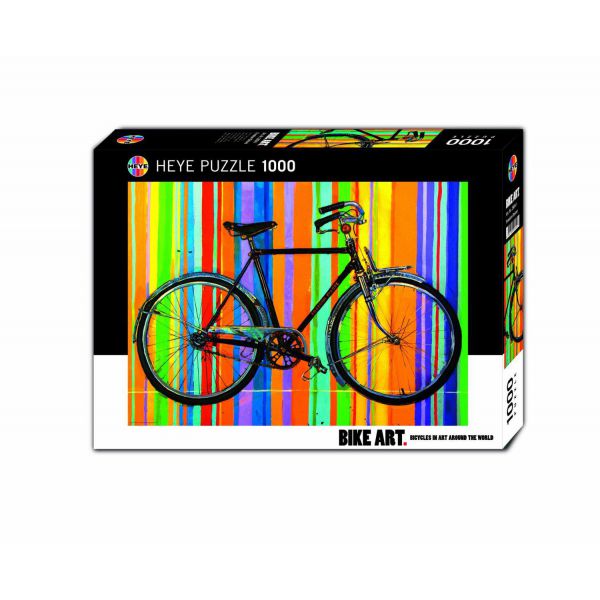 Puzzle 1000 pz - Freedom Deluxe, Bike Art