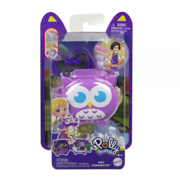 Polly Pocket - Connects Miro Playset: Gufo