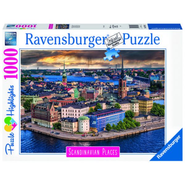 1000 Piece Puzzle - Stockholm, Sweden