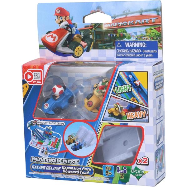 Mario Kart Racing Deluxe Expansion Pack Bowser & Toad

