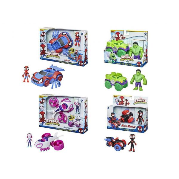 SPIDEY VEHICLES &amp; CHARACTERS AST