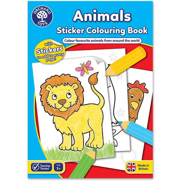 Colouring Book - Animals: Ed. Inglese