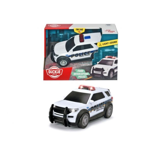 Ford Interceptor Police in scale 1:32, 15 cm with lights and sounds