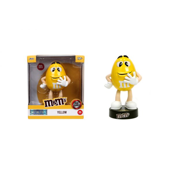 M&amp;Ms Character Yellow cm.10 collectible pop culture stylized character