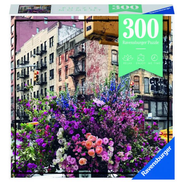 300 Piece Puzzle - Puzzle Moments: Flowers in New York