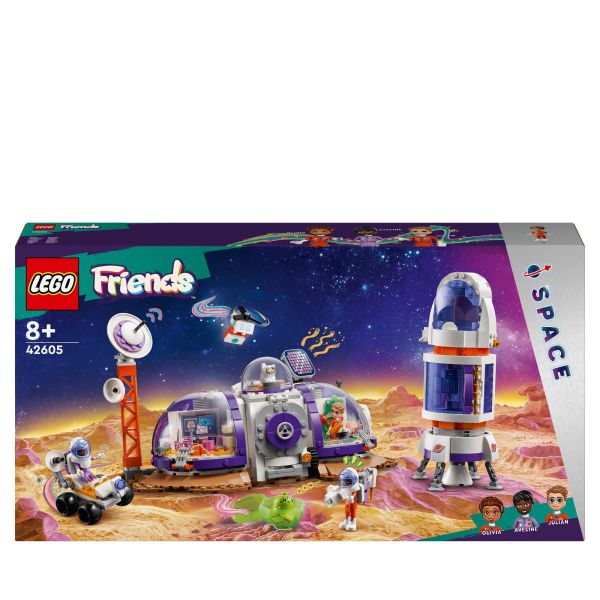 Friends - Space base on Mars and rocket