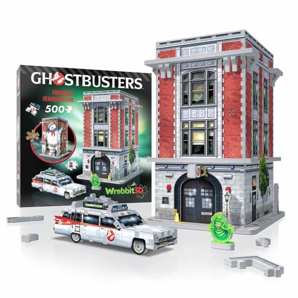 Ghostbusters Headquarters - 3D Puzzle Wrebbit