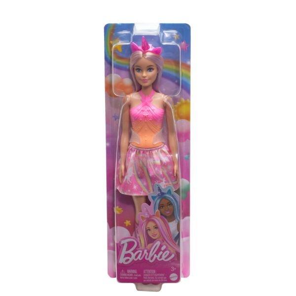 Barbie - Fairytale: Bambola Unicorno Rosa