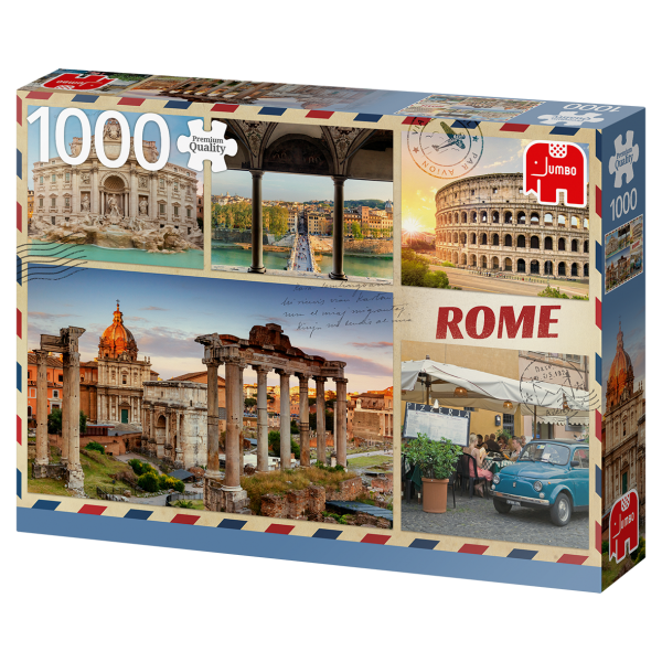 Puzzle da 1000 Pezzi -Saluti da Roma