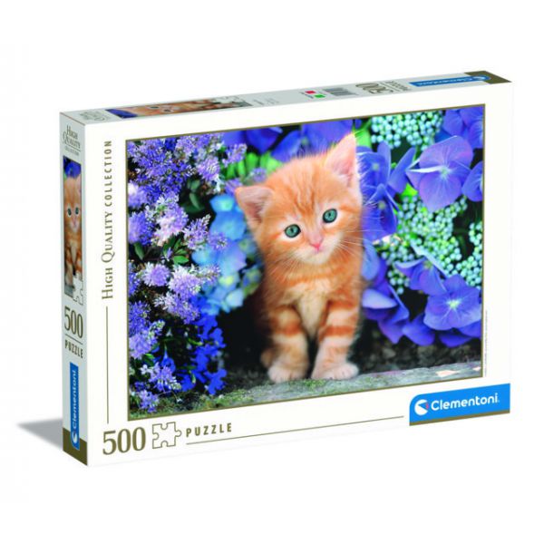 500 Piece Puzzle - Ginger cat