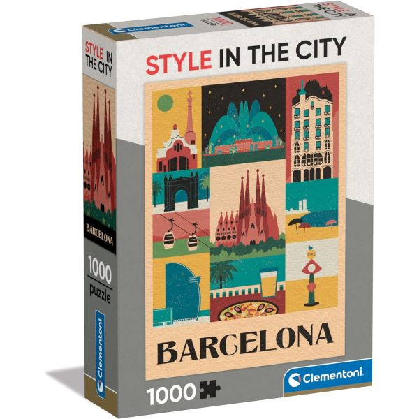Puzzle da 1000 Pezzi - Barcelona