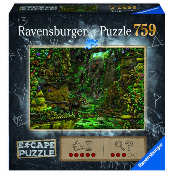 759 Piece Escape Puzzle - The Temple