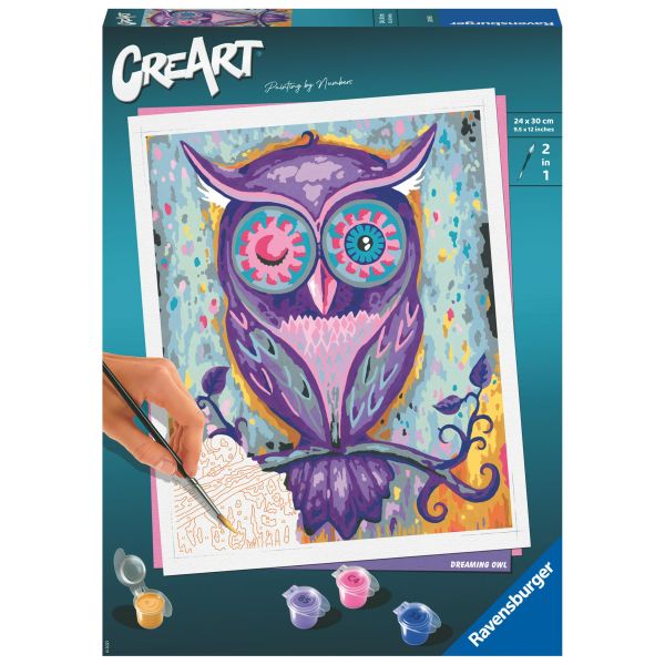 CreArt - Serie Trend C: Dreaming Owl