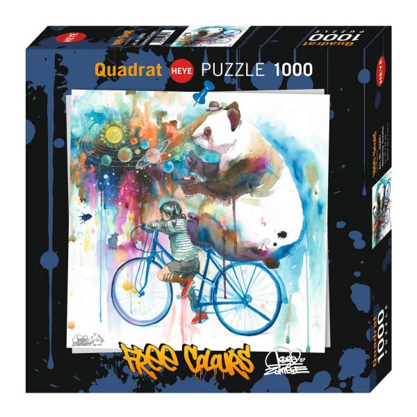 Puzzle da 1000 Pezzi Quadrato - Colori Liberi