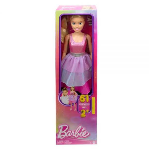 Barbie - Large Doll Vestito Rosa