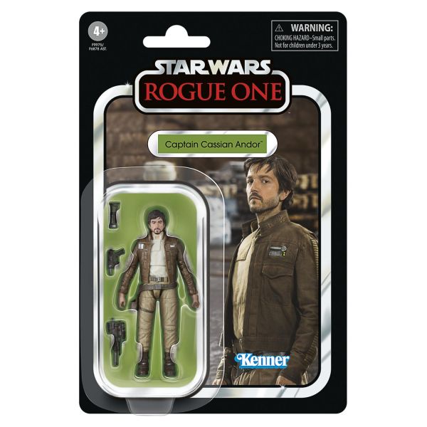 Hasbro Star Wars The Vintage Collection, Capitano Cassian Andor (Rogue One: A Star Wars Story)