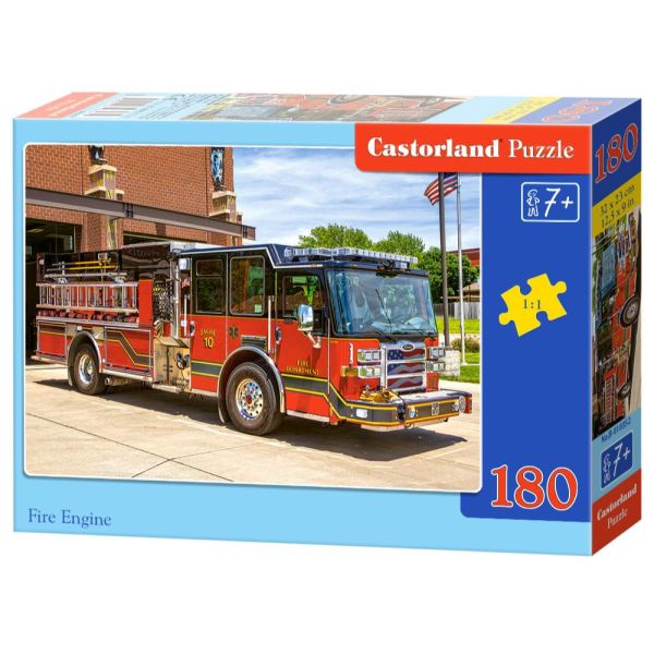 Puzzle da 180 Pezzi - Autopompa Antincendio