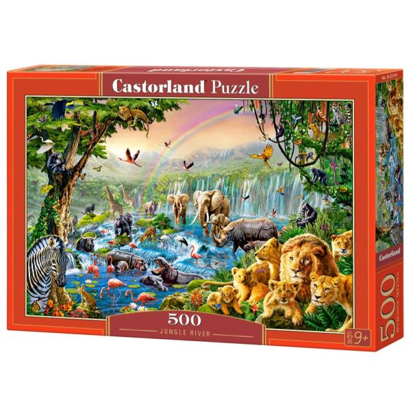 500 Piece Puzzle - Jungle River