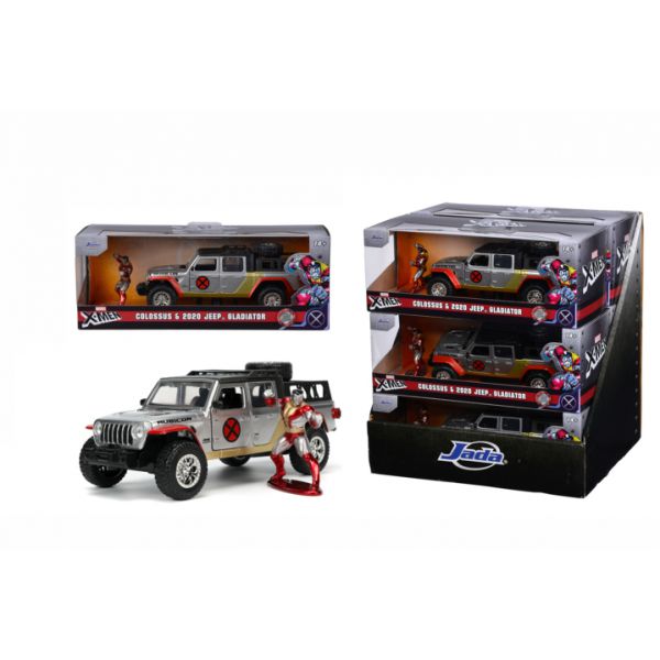 Marvel X-Men Jeep Gladiator 1:32 scale die-cast with figure