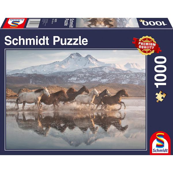 Puzzle da 1000 Pezzi - Cavalli in Cappadocia