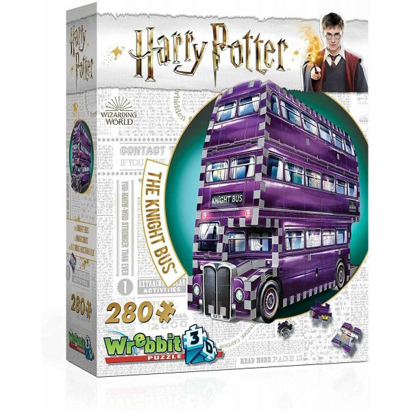 Magic Bus - Wrebbit 3D puzzle - Harry Potter