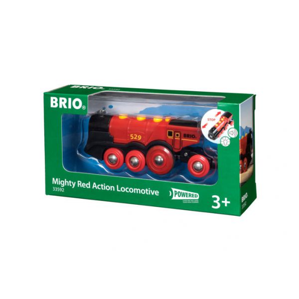 BRIO - Grande Locomotivaa Batterie Rossa