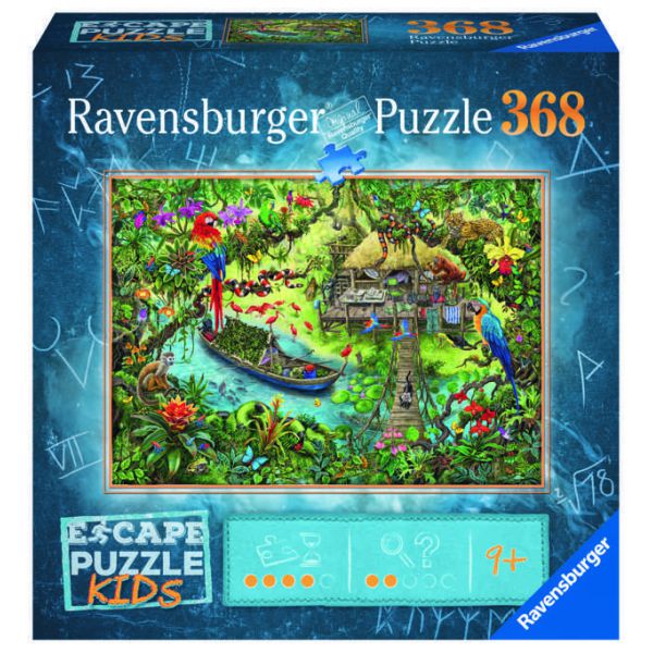 368 Piece Escape Puzzle Kids - Jungle Expedition