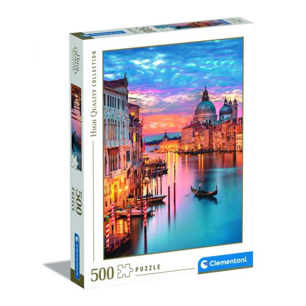 500 Piece Puzzle - Lighting Venice