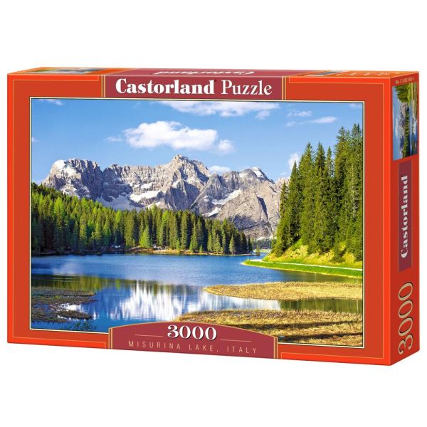 3000 Piece Puzzle - Misurina Lake, Italy