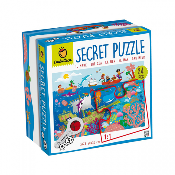 Puzzle da 24 Pezzi - Secret Puzzle: Il mare