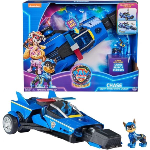 PAW PATROL Mighty Cruiser Deluxe di Chase
