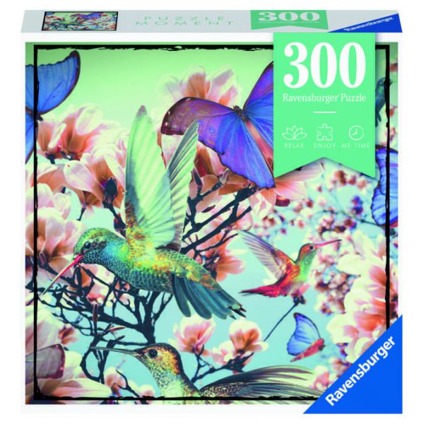 300 Piece Puzzle - Puzzle Moments: Hummingbird
