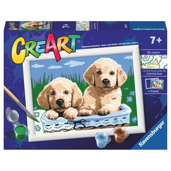 CreArt - E Series: Golden Retriever puppies