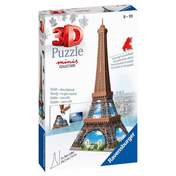 Puzzle 3D da 54 Pezzi - Tour Eiffel
