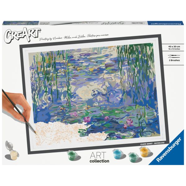 CreArt Serie B Art Collection - Monet: The water lilies
