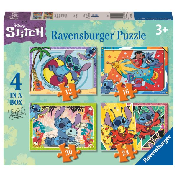 Puzzle 4 in a box - Stitch