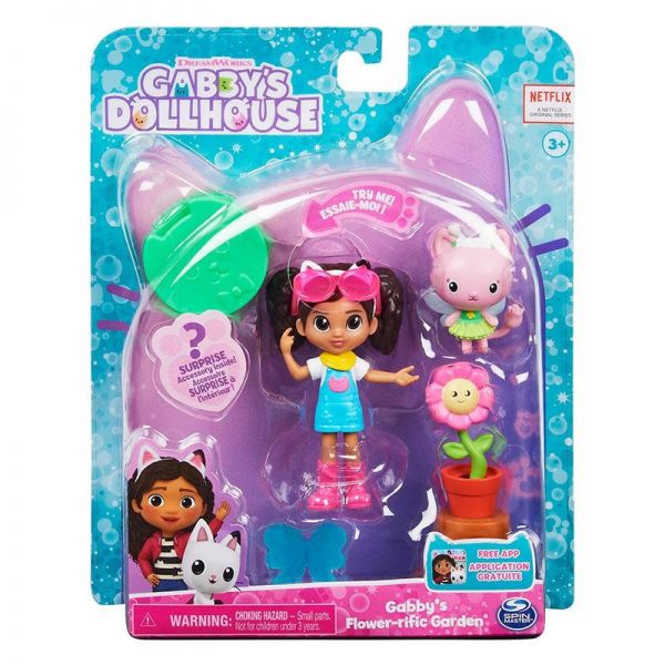 GABBY&#39;S DOLLHOUSE Pack of 2 characters and accessories_Garden