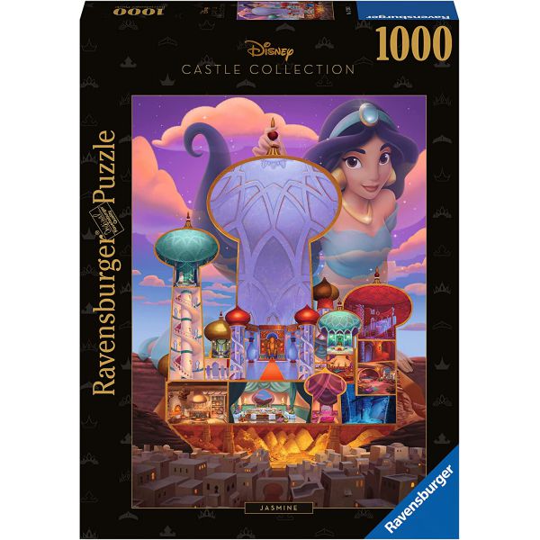 1000 Piece Jigsaw Puzzle - Disney Castles: Jasmine