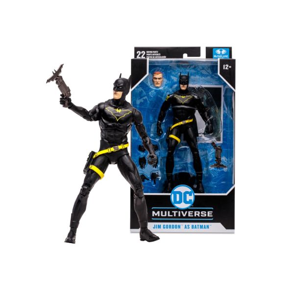 DC Multiverse - Personaggio 18cm Batman Endgame: Batman Jim Gordon