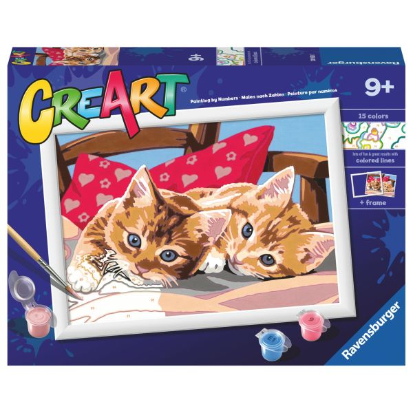 CreArt - Serie D: Gattini sul cuscino