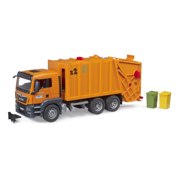  MAN TGS camion trasporto rifiuti arancione