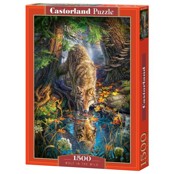 Puzzle 1500 Pezzi - Wolf in the Wild