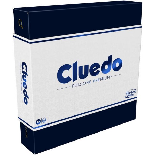 Cluedo Premium Edition, family board game for 2-6 players, premium packaging and components