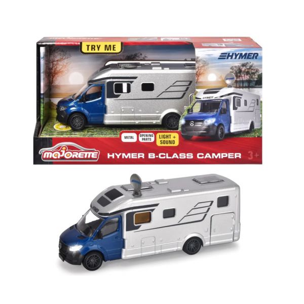 Majorette Grand Series Hymer B-Class 780T Camper, lights and sounds, cm.19