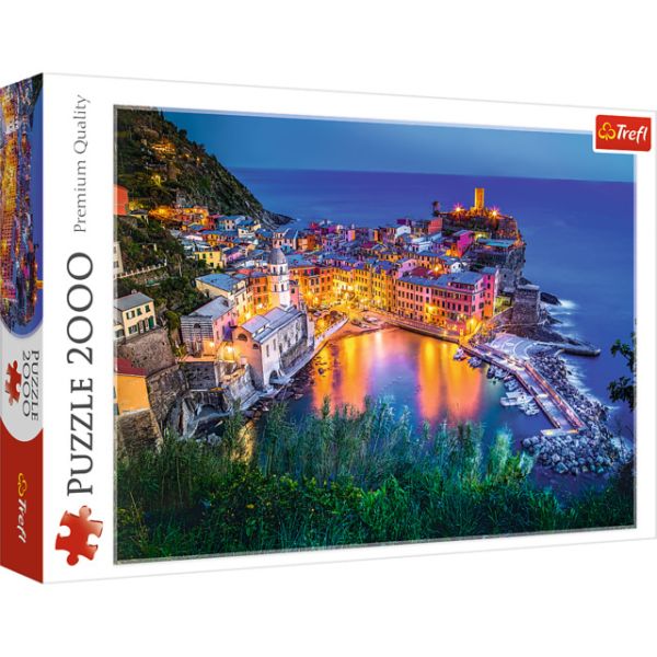 2000 Piece Puzzle - Vernazza at Sunset