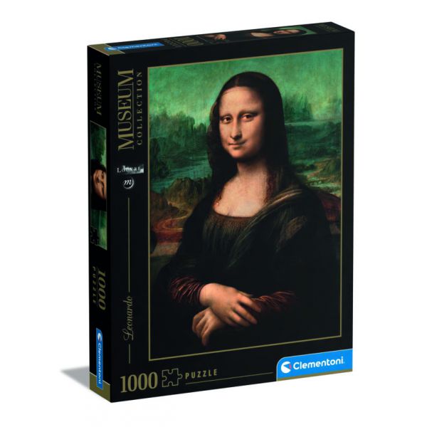 1000 Piece Puzzle - Museum Collection - Leonardo: Gioconda